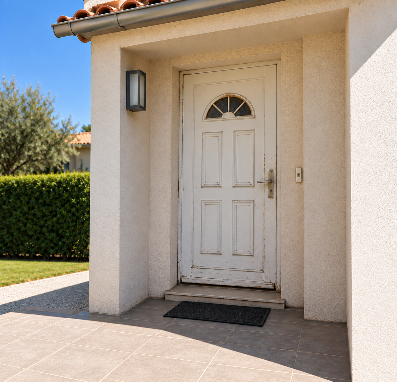 Avant travaux — Porte d'entrée sur mesure