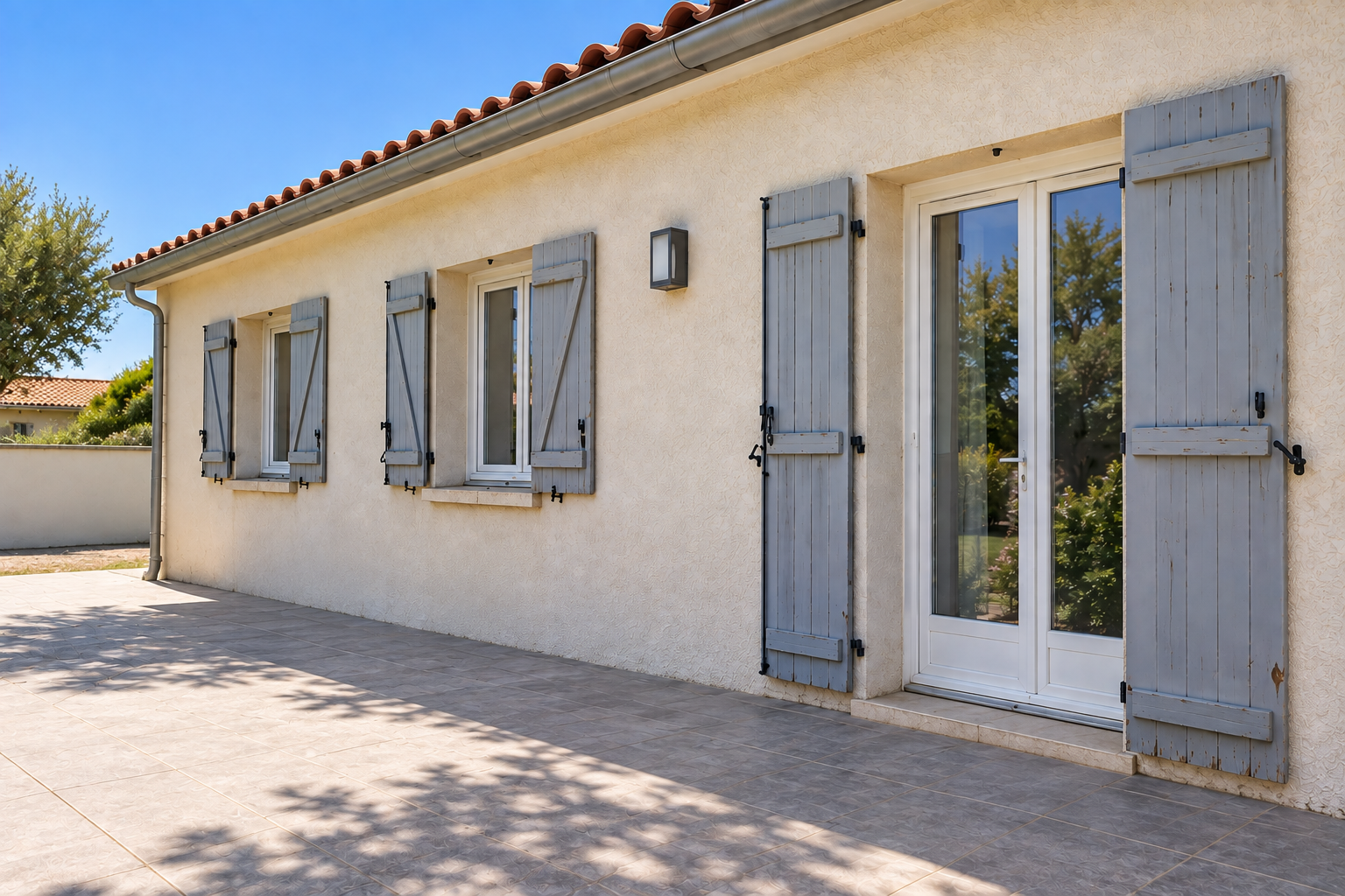 Avant travaux — Volets roulants sur mesure