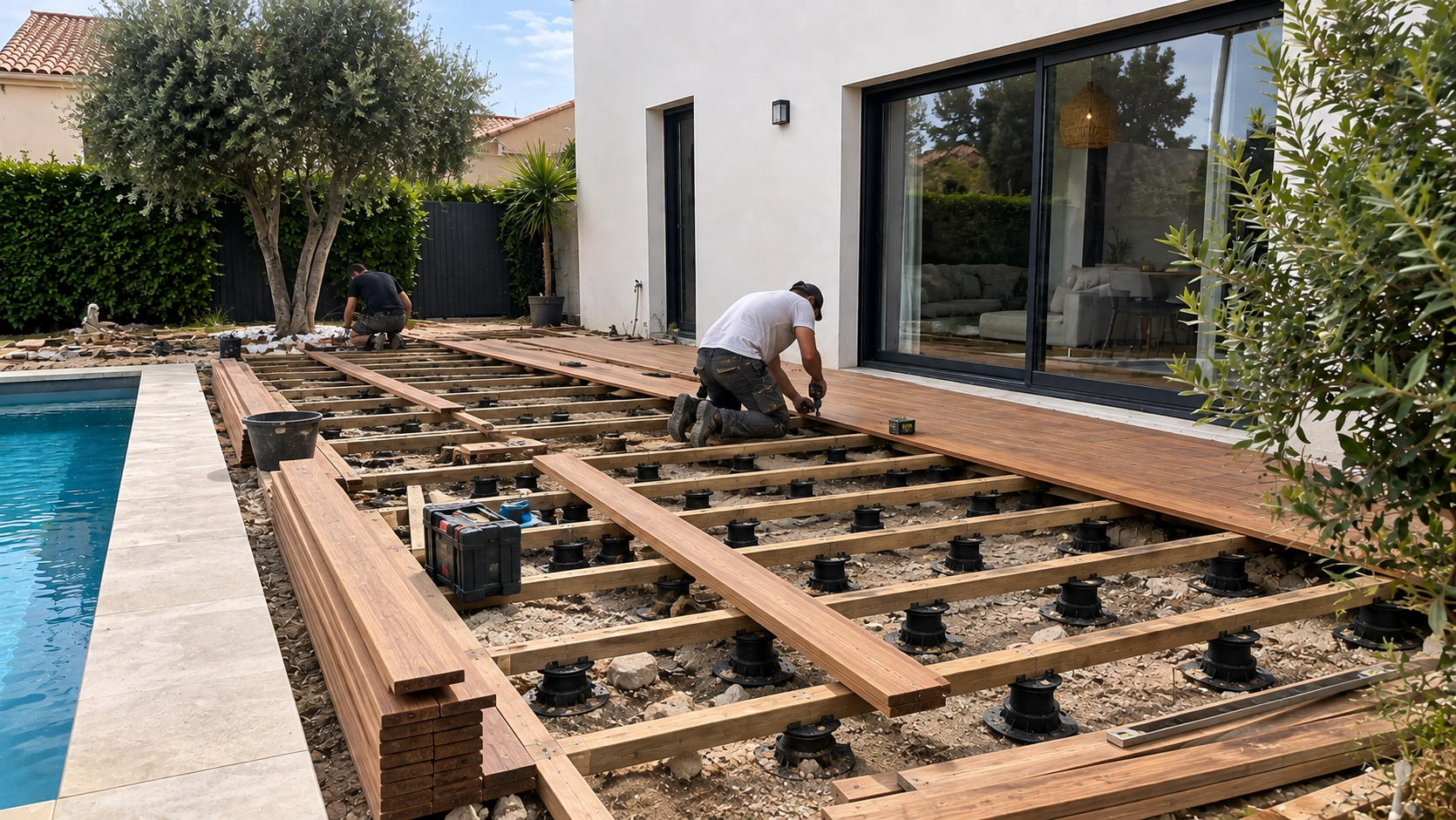 Aménagement extérieur bois