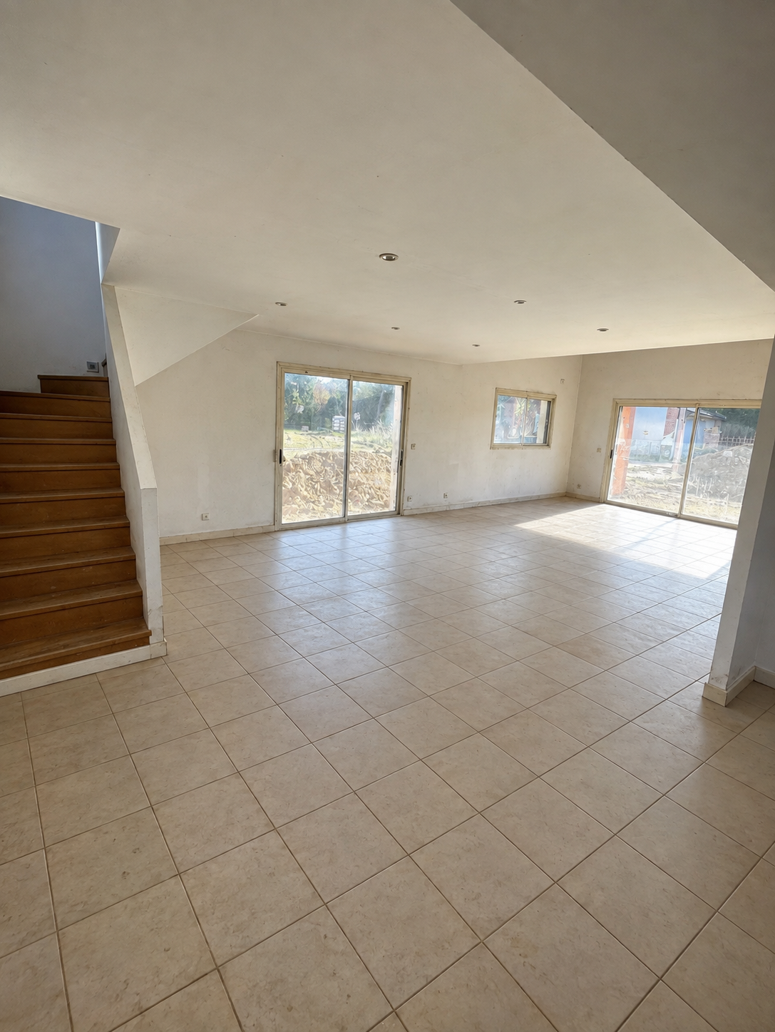Avant travaux — Parquet & escalier habillé, L'Union