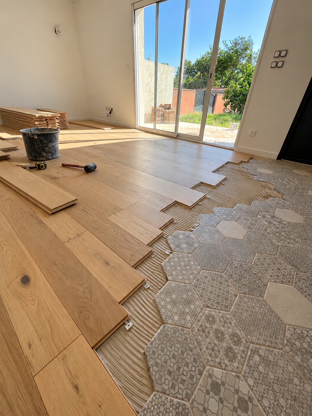 Rénovation de sol intérieur