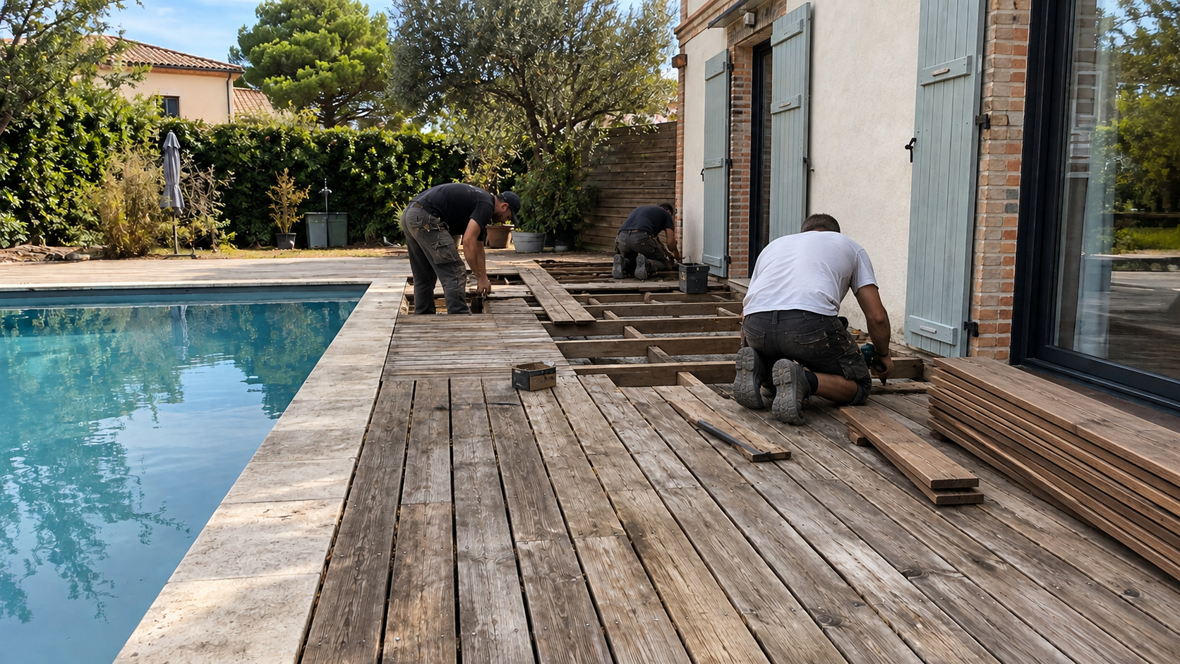 Terrasse bois sur mesure